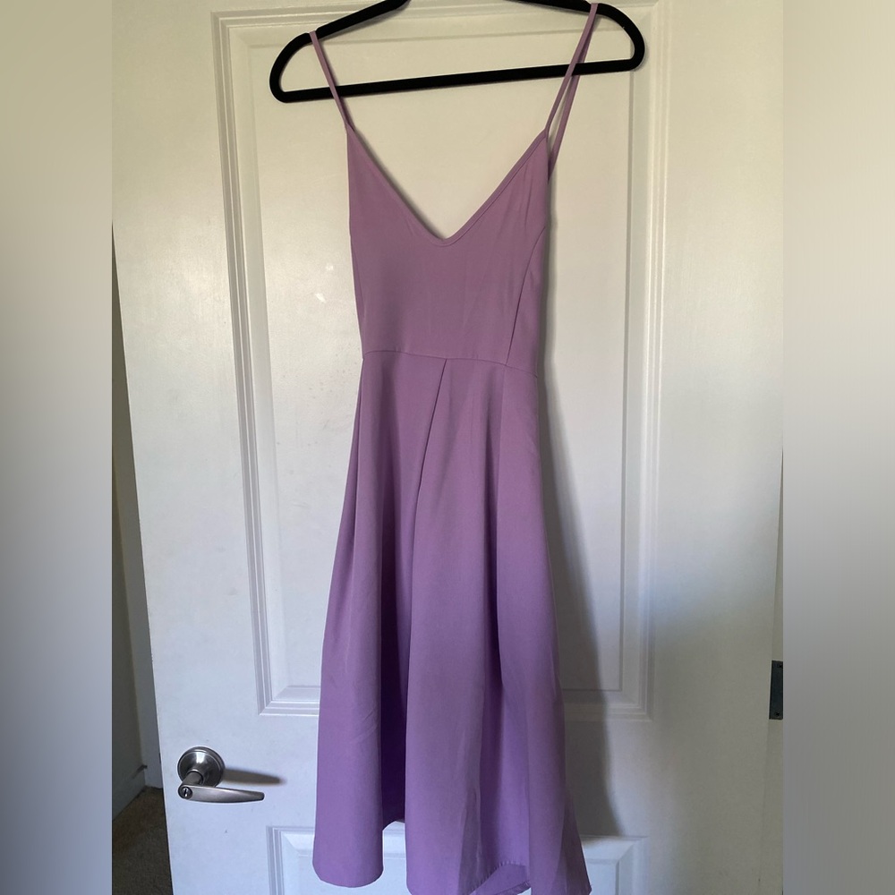 Purple Summer Dress